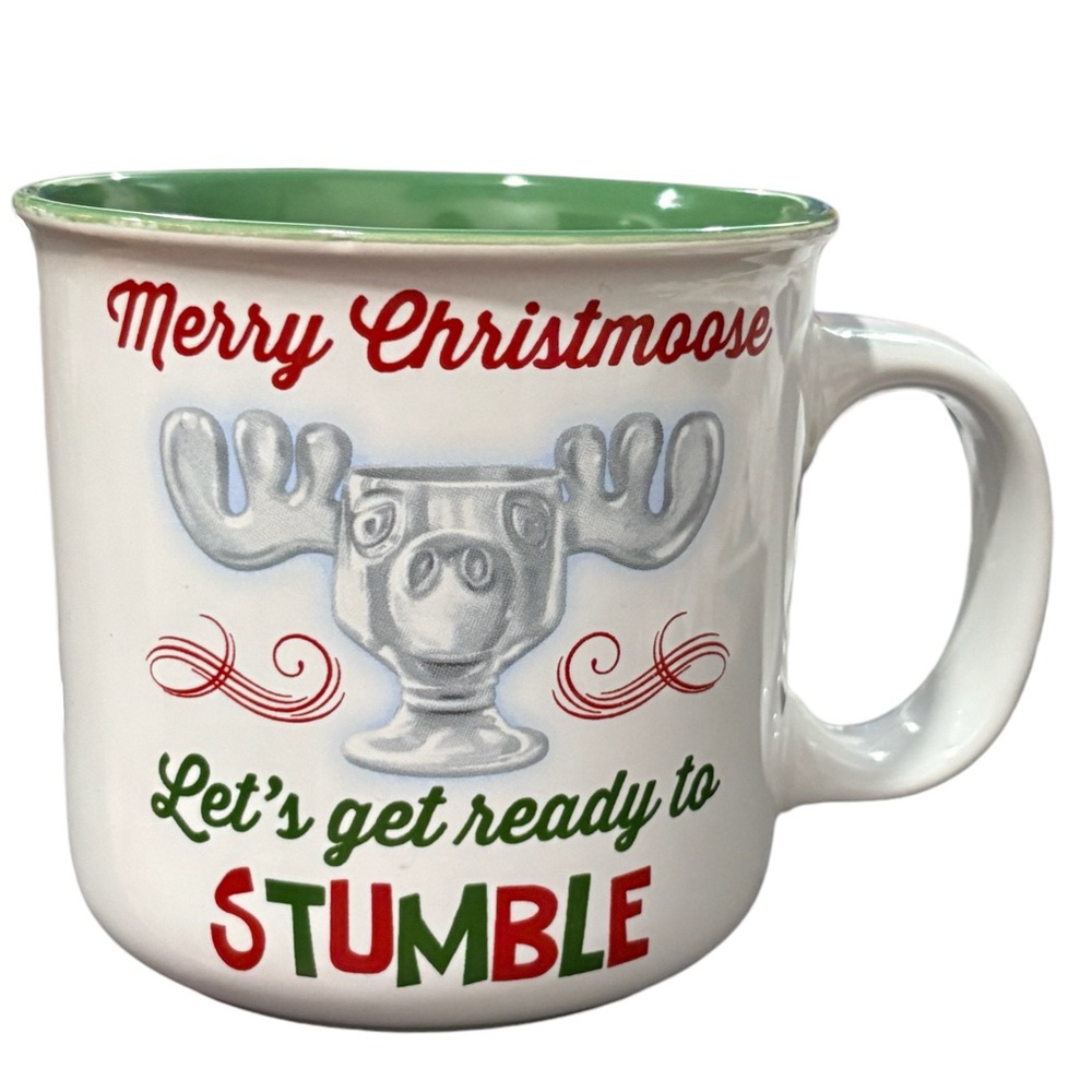 Jumbo Christmas Vacation Movie Christmas Mug 20oz Merry Christmoose Cup